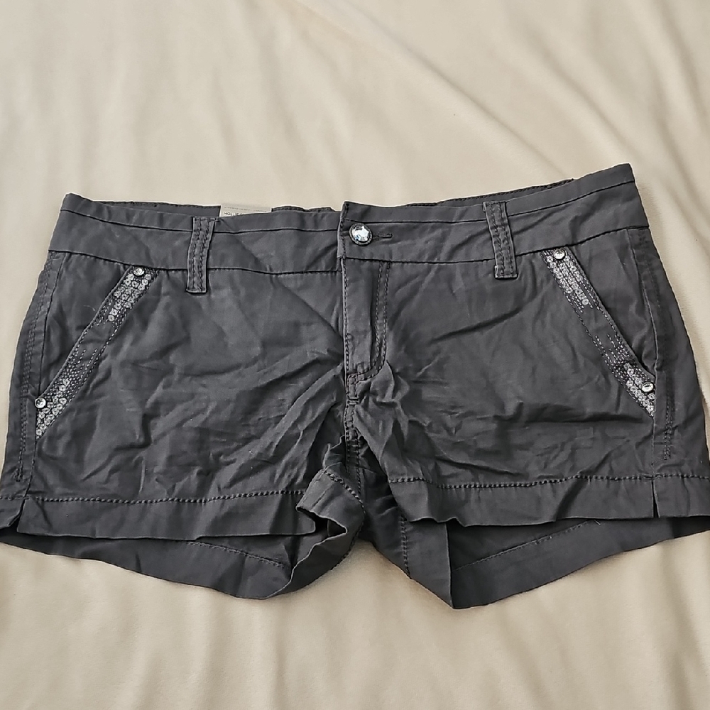 NWT BKE Charcoal Women's Cargo Shorts
